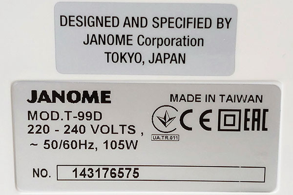 Janome T-99D