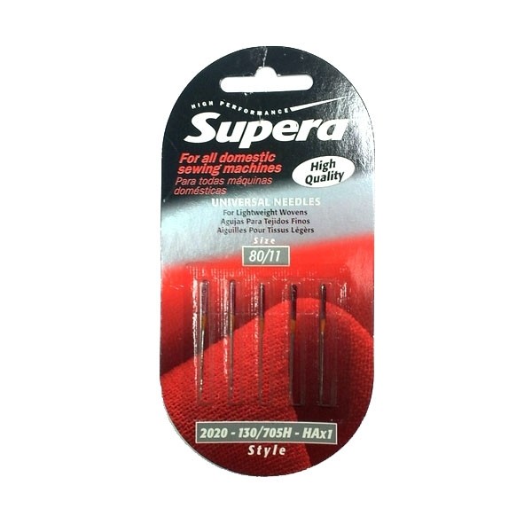 Иглы Supera универсальные №80 Иглы Supera универсальные №80 - Швейкин