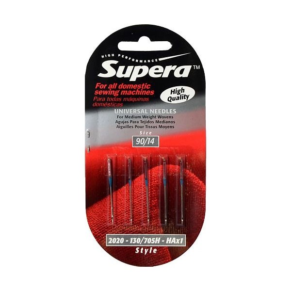 Иглы Supera универсальные №90 Иглы Supera универсальные №90 - Швейкин