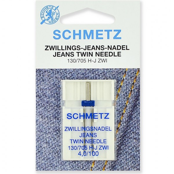 Schmetz Twin Jeans №100/4.0 фото 0