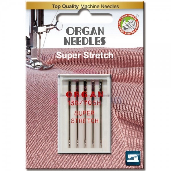 Фото 1: Голки для стрейча Organ Super Stretch №65