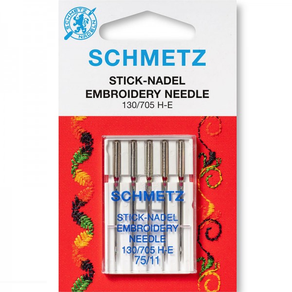 Фото 1: Schmetz Embroidery №75