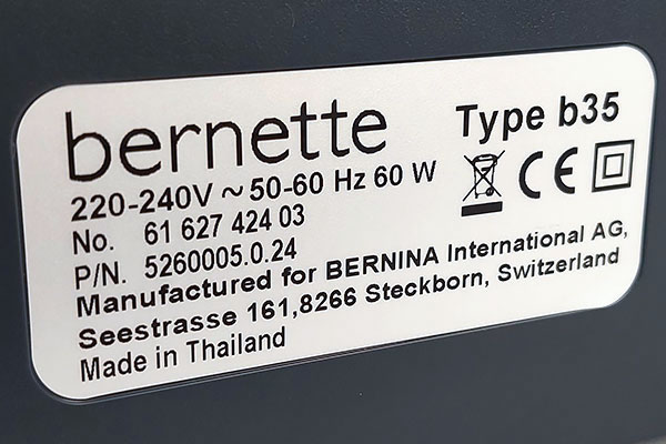 Bernina Bernette B35