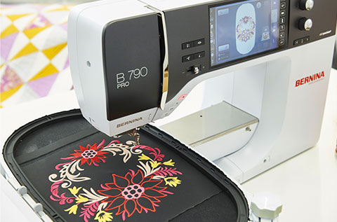 Швейно-вышивальная машина Bernina 790 Pro - совершенно новый уровень шитья, квилтинга и вышивки