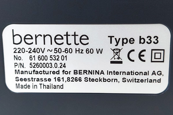 Bernina Bernette B33