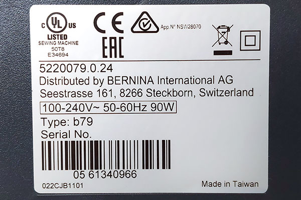 Bernina Bernette B 79