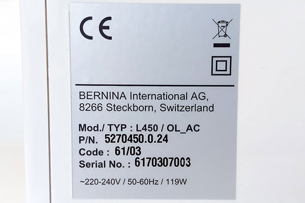 Bernina L 450