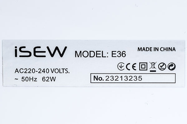 iSew E36