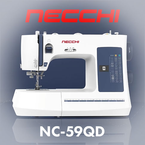 Necchi NC-59QD - топовая электромеханическая машина от итальянского бренда